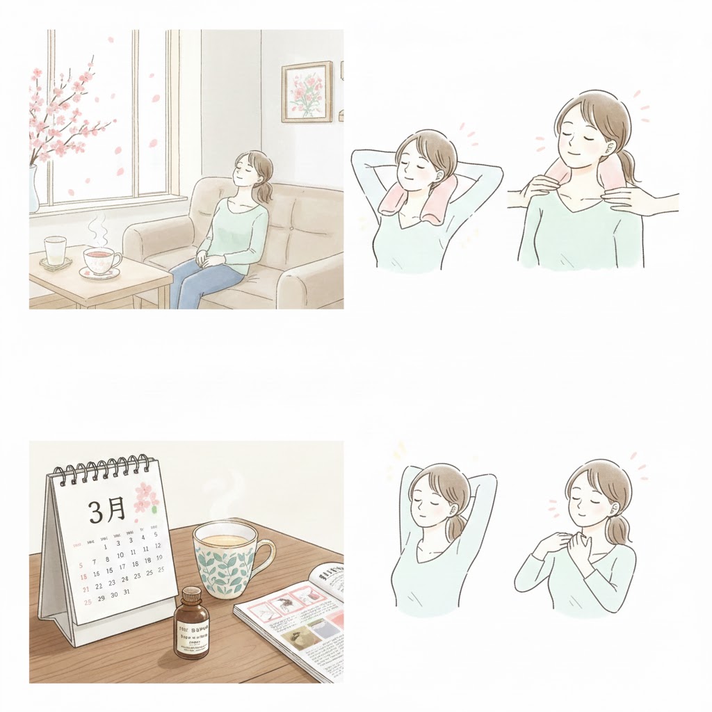 「なぜか体が重い？3月に多い『3つの不調』とその解決策」